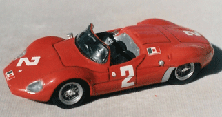 Maserati,  Tipo 63, Pescara 1961, Nino Vaccarella,  Car #2