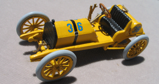 Mercer, 1911 Indy, Hughie Hugher 12th Place